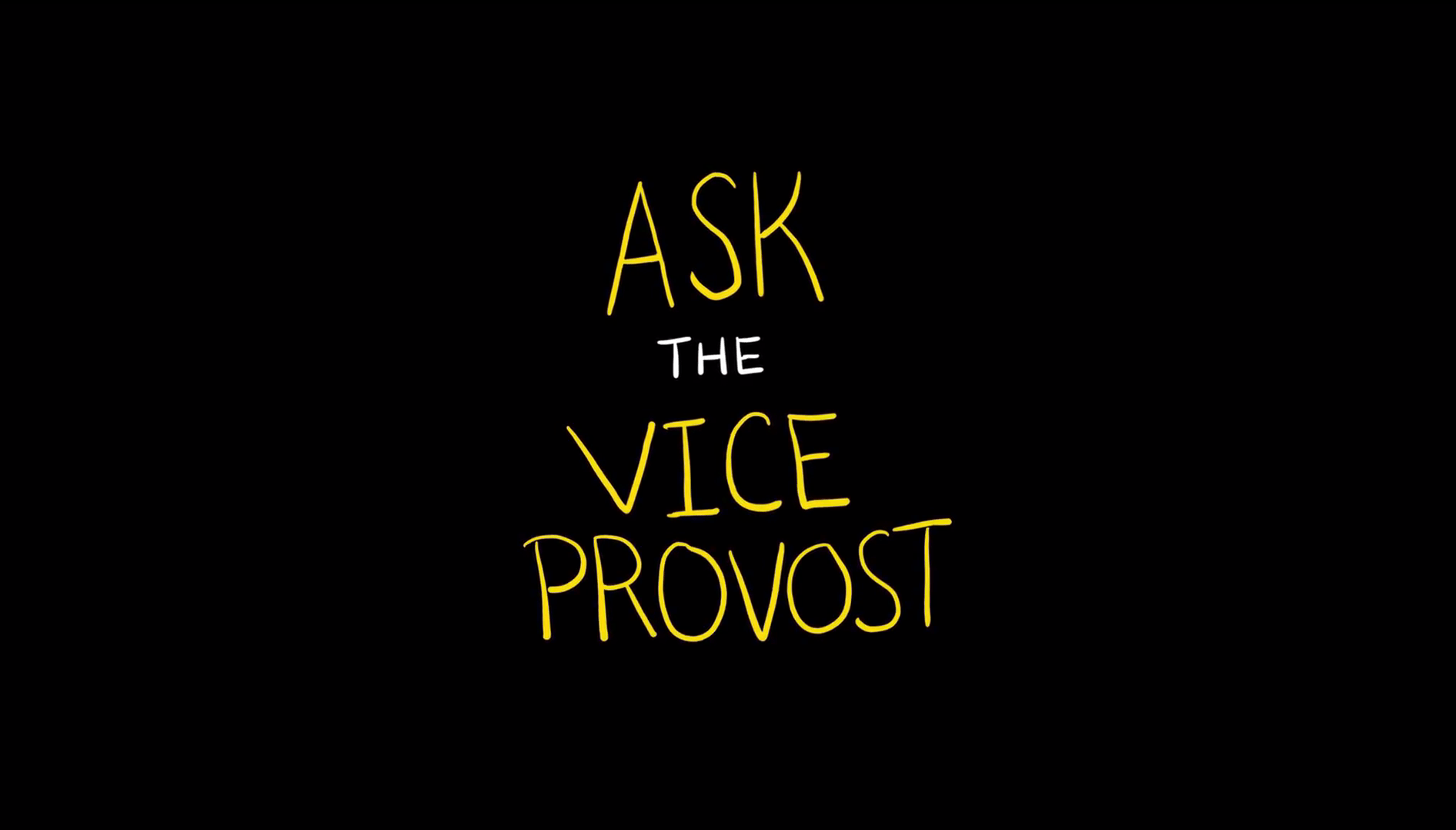 Ask the Vice Provost About… His Book